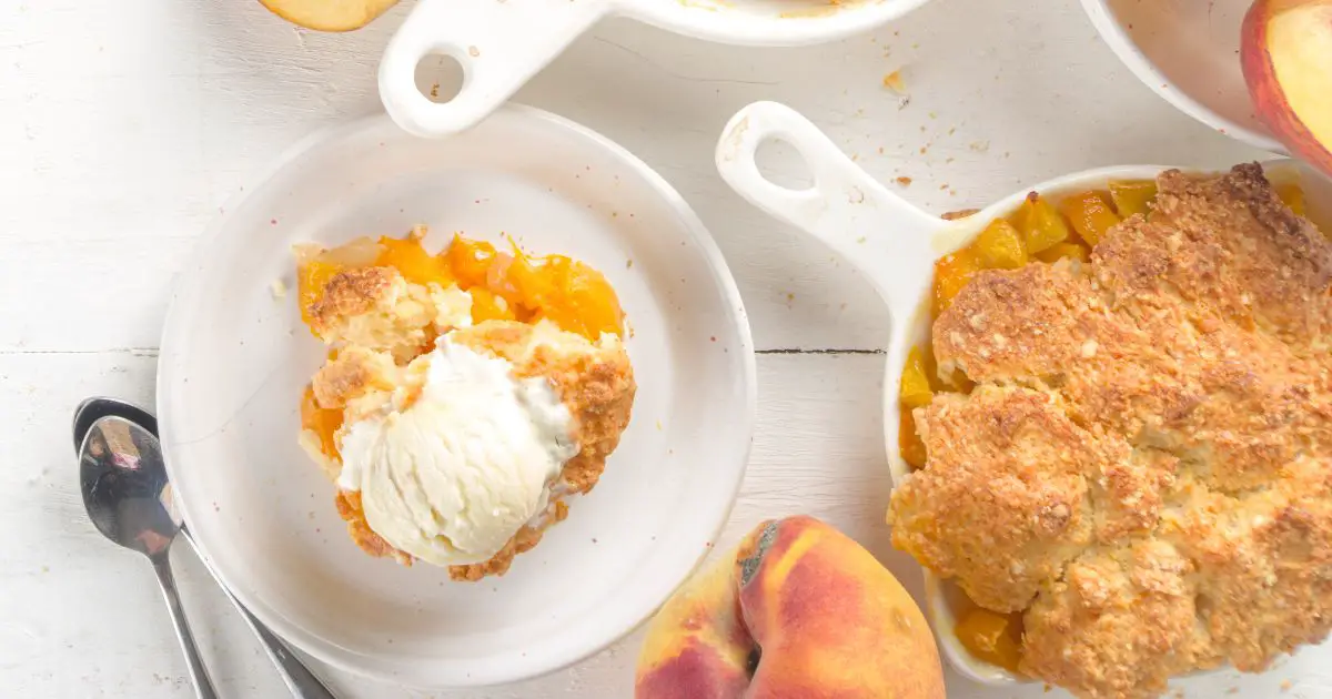 Peach Cobbler With Cake Mix