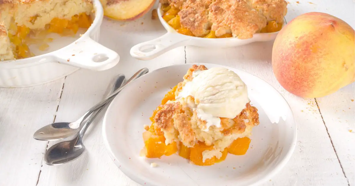 Peach Cobbler With Cake Mix