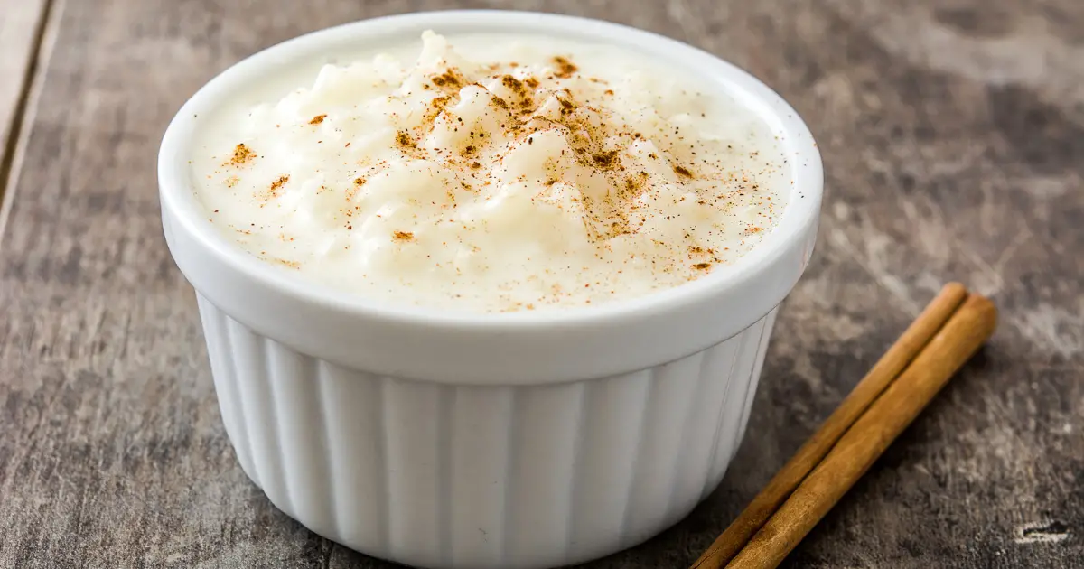 Easy Cinnamon Rice Pudding 