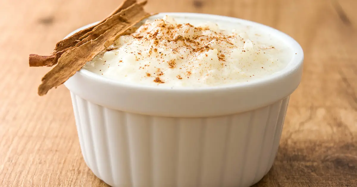 Easy Cinnamon Rice Pudding 