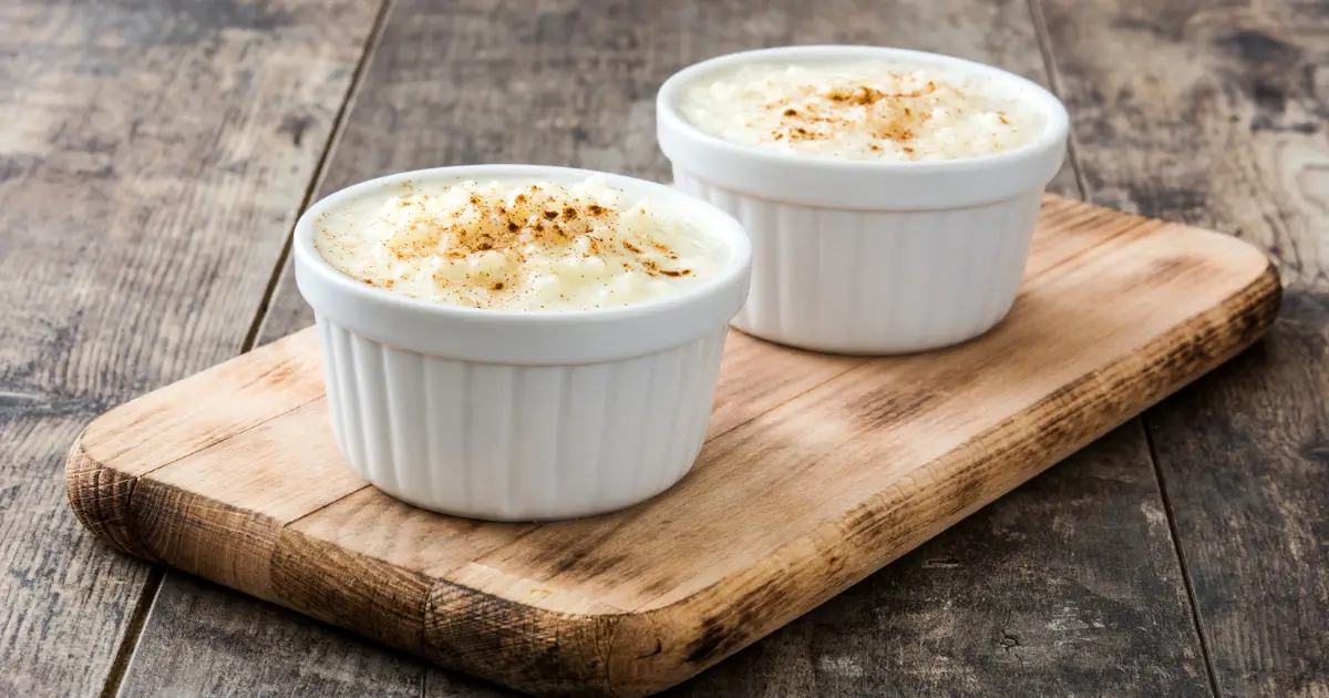 Easy Cinnamon Rice Pudding 