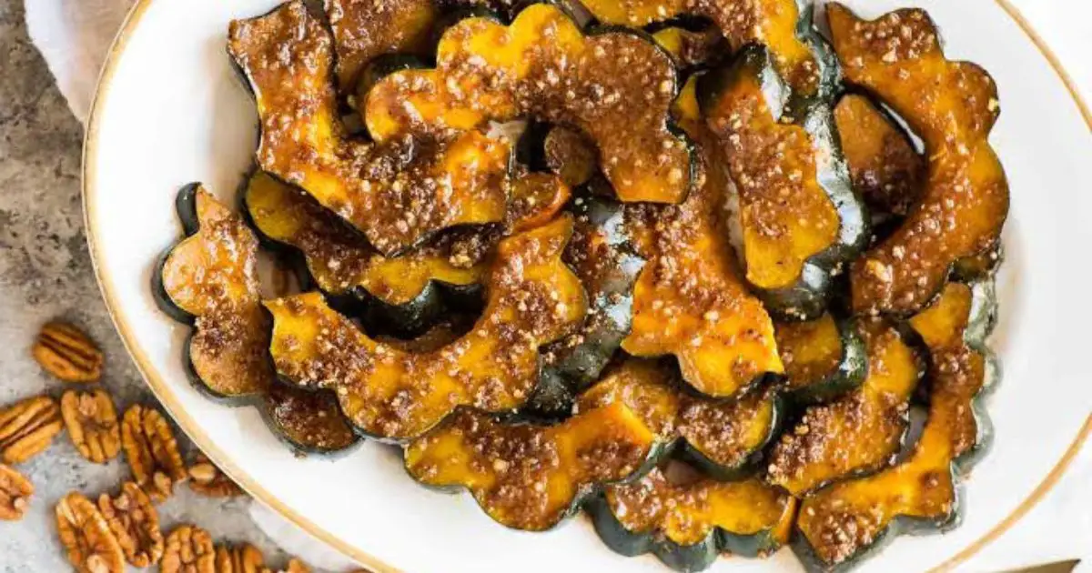 Parmesan Herb Roasted Acorn Squash