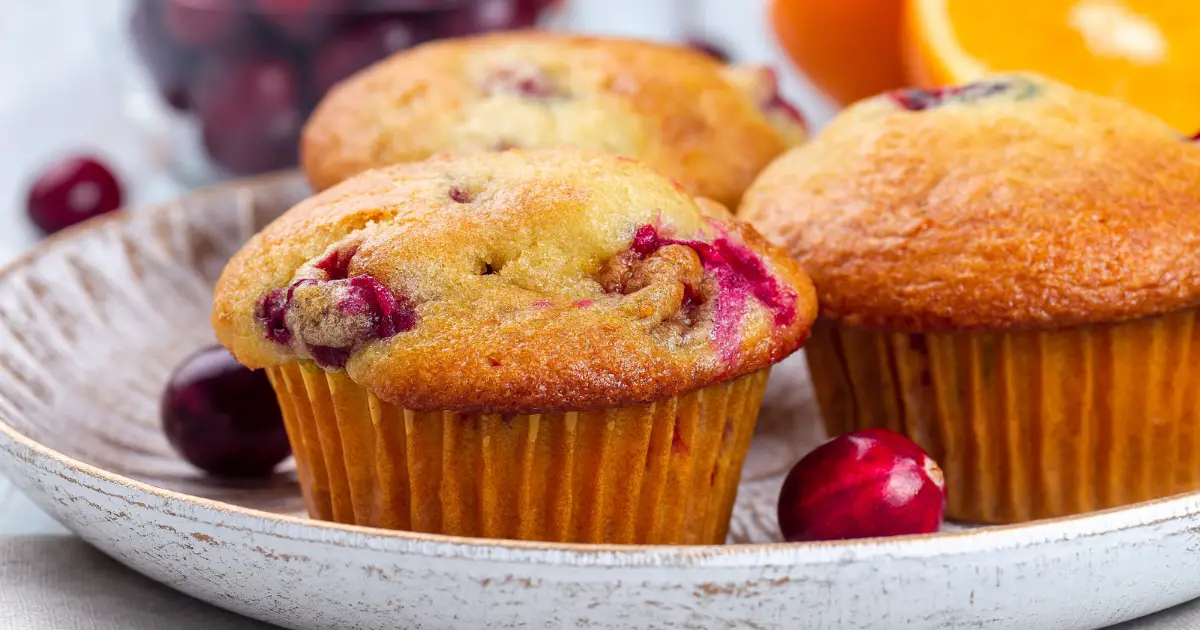 Cranberry Orange Muffins