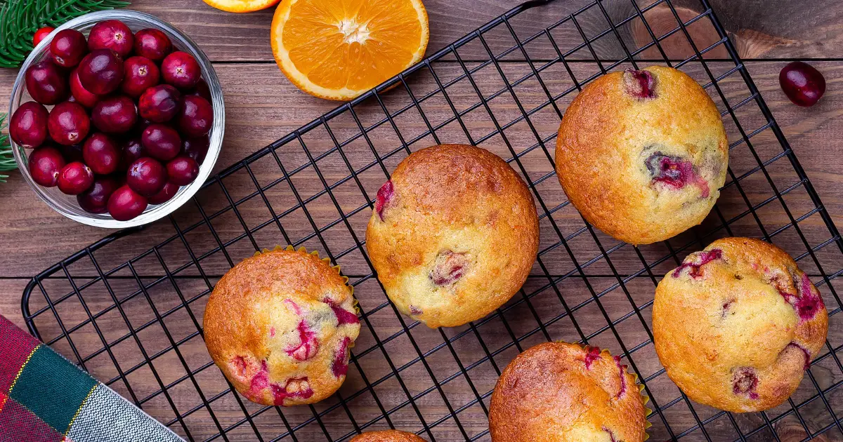 Cranberry Orange Muffins