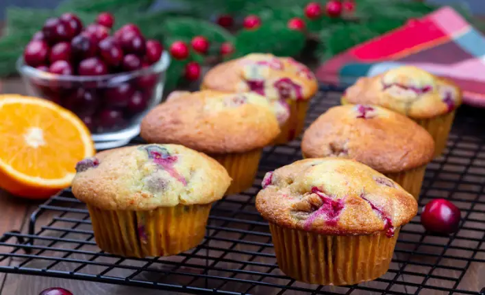 Cranberry Orange Muffins